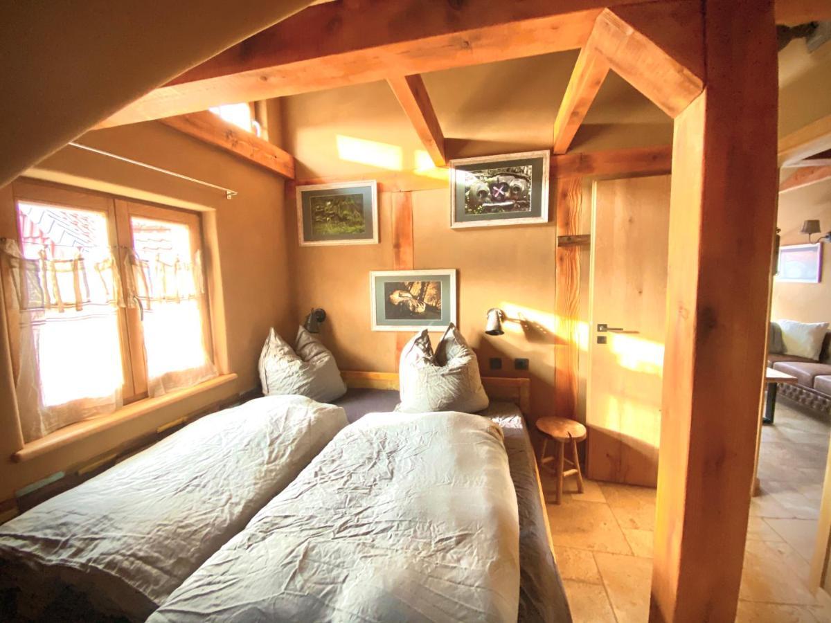 Exklusive Oekologische Ferienwohnung , Innenstadt, Dg ヴェルニゲローデ エクステリア 写真