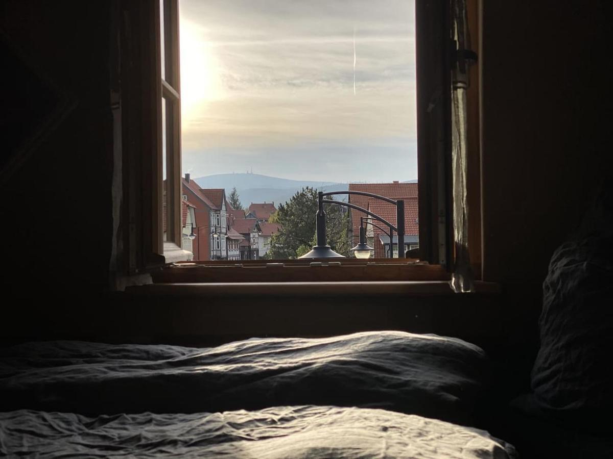 Exklusive Oekologische Ferienwohnung , Innenstadt, Dg ヴェルニゲローデ エクステリア 写真